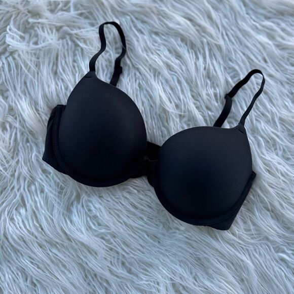 Skims Fits Everybody Push up Bra Onyx Size 32D - Picture 3 of 7